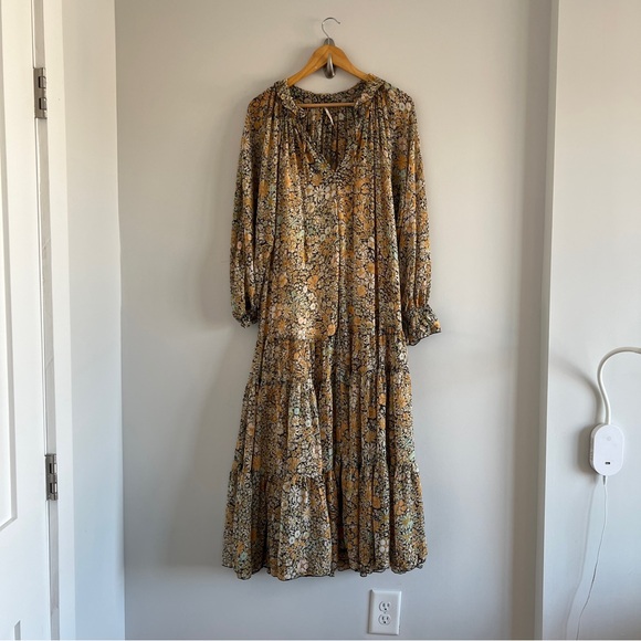 Free People Feeling Groovy Maxi Dress Size Medium - Picture 2 of 7